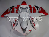 Carénage ABS injecté Yamaha YZF-R1 2009-2011 - Style usine - Rouge Blanc - MFS3444